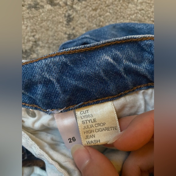 Julia high crop cigarette jeans - Picture 6 of 9